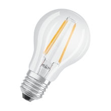 OSRAM LED žárovka filament A60 4.5WW/40W E27 2200-2700K 470lm Dim 15Y