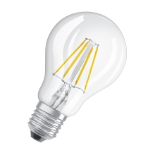 OSRAM LED žárovka filament VALUE A60 4W/40W E27 2700K 470lm NonDim 10Y