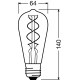 OSRAM LED žárovka filament Vintage.1906 ST64 4W/25W E27 2000K 250lm NonDim 15Y
