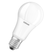 OSRAM LED žárovka VALUE A60 10W/75W E27 2700K 1055lm NonDim 15Y opál 2-pack