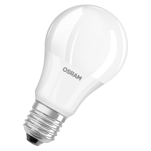 OSRAM LED žárovka VALUE A60 4.9W/40W E27 6500K 470lm NonDim 15Y opál 2-pack