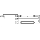 OSRAM předřad.elektron. QUICKTRONIC QT-FIT8 2x18W 220-240V