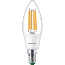 PHILIPS CLA 40W B35 E14 2700K CL UE SRT4