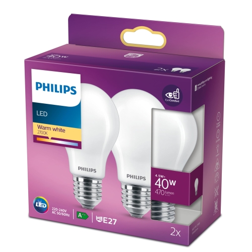 PHILIPS LED classic 40W A60 E27 WW FR NDRF2SRT6