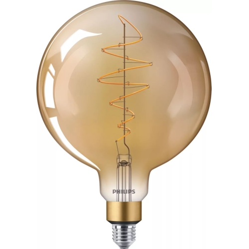 PHILIPS LED globe filament G200 7W/40W E27 1800K 470lm Dim 15Y amber