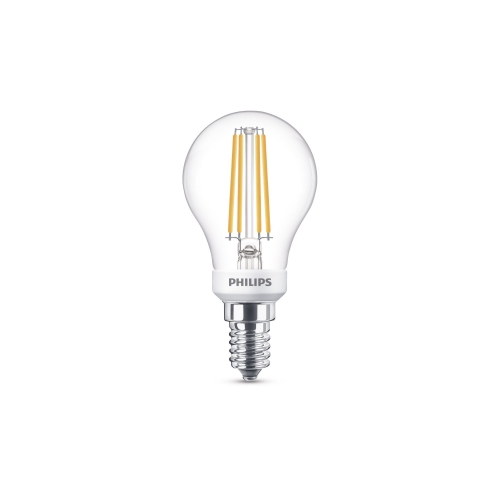 PHILIPS LED kapka filament P45 5W/40W E14 2700K 470lm Dim 15Y BL