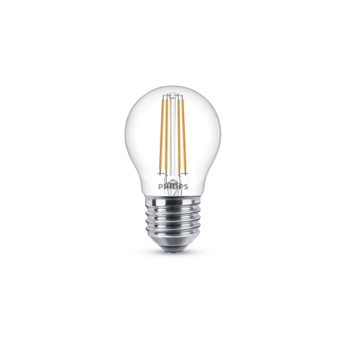 PHILIPS LED kapka filament P45 5W/40W E27 2700K 470lm Dim 15Y BL