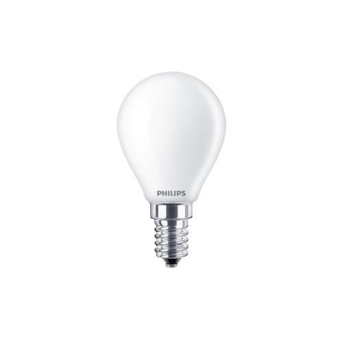 PHILIPS LED kapkaLED CorePro P45 6.5W/60W E14 4000K 806lm NonDim 15Y opál