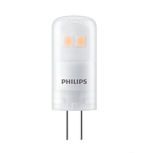 PHILIPS LED kapsle CorePro 1W/10W G4 3000K 120lm NonDim 15Y