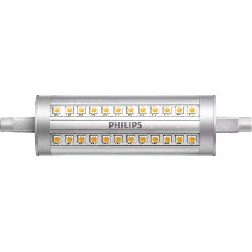 PHILIPS LED lineár 14W/120W R7S 3000K 2000lm Dim 15Y 118mm BL