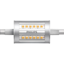 PHILIPS LED lineár CorePro 7.5W/60W R7S 3000K 950lm NonDim 15Y 78mm