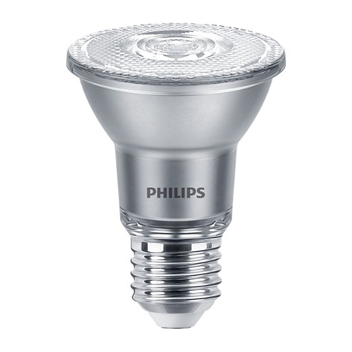 PHILIPS LED reflektor MASTER PAR20 6W/50W E27 2700K 500lm/25° Dim 25Y