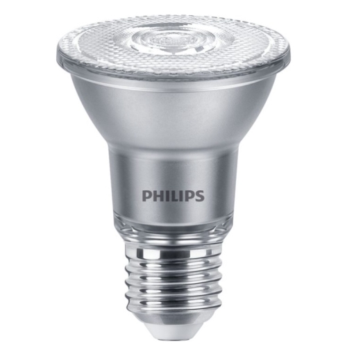 PHILIPS LED reflektor MASTER PAR20 6W/50W E27 4000K 540lm/40° Dim 25Y