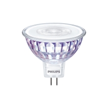 PHILIPS LED reflektor MASTER.V MR16 7.5W/50W GU5.3 2700K 621lm/36° Dim 25Y