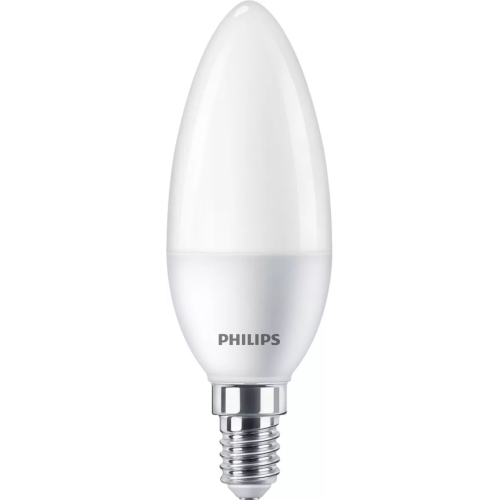 PHILIPS LED svíčka B38 7W/60W E14 2700K 806lm NonDim 15Y opál