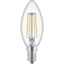 PHILIPS LED svíčka filamentLED CorePro B35 4.3W/40W E14 2700K 470lm NonDim 15Y