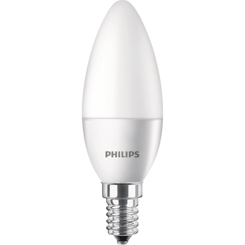 PHILIPS LED svíčkaLED CorePro B35 5.5W/40W E14 4000K 520lm NonDim 15Y opál