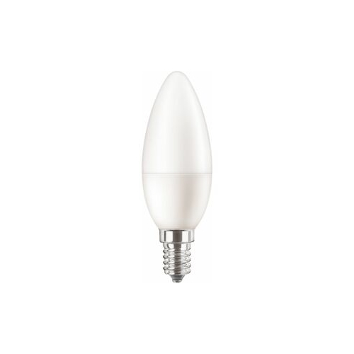 PHILIPS LED svíčkaLED CorePro B35 5W/40W E14 4000K 470lm NonDim 15Y opál