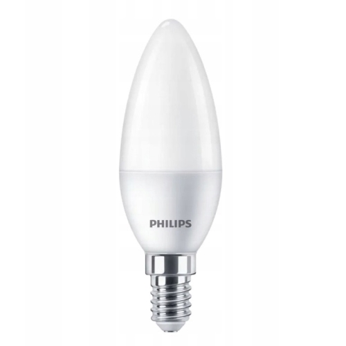 PHILIPS LED svíčkaLED CorePro B38 7W/60W E14 4000K 806lm NonDim 15Y opál