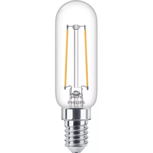 PHILIPS LED trubková žárovka T25 2.1W/25W E14 2700K 250lm NonDim 15Y BL