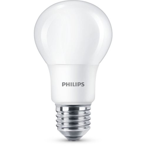 PHILIPS LED žárovka A60 5W/40W E27 4000K 470lm NonDim 15Y opál BL