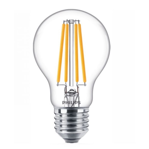 PHILIPS LED žárovka filament A60 10.5W/100W E27 4000K 1521lm NonDim 15Y