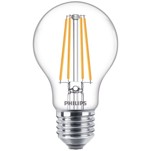 PHILIPS LED žárovka filament A60 8.5W/75W E27 4000K 1055lm NonDim 15Y BL