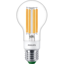 PHILIPS LED žárovka filament MASTER.UE A60 4W/60W E27 2700K 840lm Dim 50Y