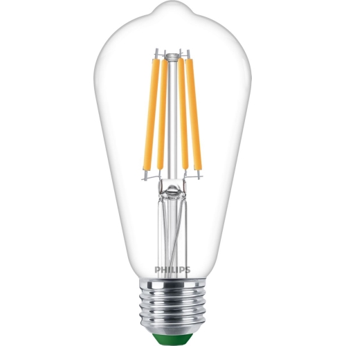 PHILIPS LED žárovka filament MASTER.UE ST64 4W/60W E27 2700K 840lm NonDim 50Y