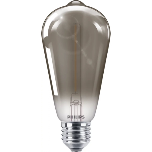 PHILIPS LED žárovka filament ST64 2.3W/11W E27 1800K 100lm NonDim 15Y ;kour.