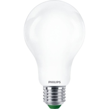 PHILIPS LED žárovka MASTER A70 7.3W/100W E27 3000K 1535lm NonDim 50Y opál