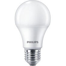 PHILIPS LED žárovkaLED CorePro A60 10.5W/75W E27 3000K 1055lm NonDim 15Y opál