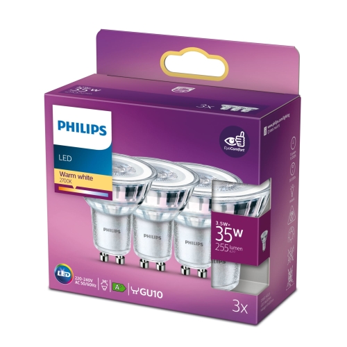 PHILIPS LEDClassic 35W GU10 WW 230V 36D ND 3SRT6