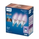 PHILIPS Smart candle B37 4.9W/40W E14 RGB 470lm Dim 3-pack