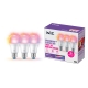 PHILIPS WiZ bulb A60 8.8W/60W E27 RGB 806lm Dim opál 3-pack