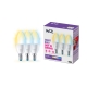 PHILIPS WiZ candle B37 4.9W/40W E14 TW 470lm Dim opál 3-pack