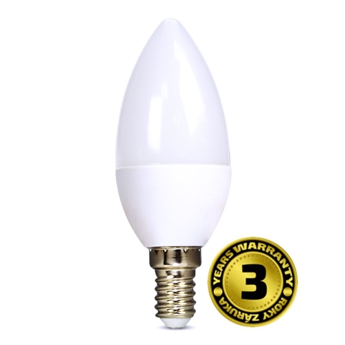 SOLIGHT LED svíčka 4W. E14. 3000K. 310lm